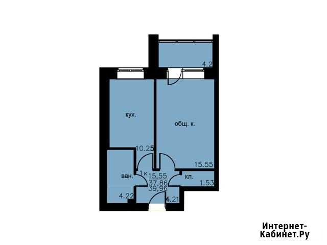 1-комнатная квартира, 40 м², 4/4 эт. на продажу в Обнинске Обнинск - изображение 1