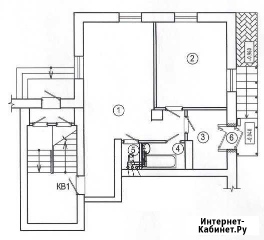 2-комнатная квартира, 60 м², 1/4 эт. на продажу в Железногорске Красноярского края Железногорск - изображение 1