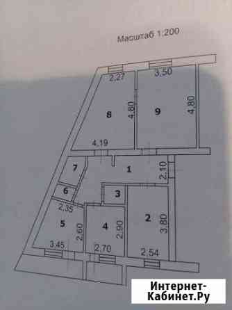 4-комнатная квартира, 76 м², 4/5 эт. на продажу в Губкине Губкин