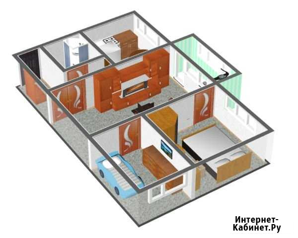 3-комнатная квартира, 53 м², 3/5 эт. на продажу в Благовещенске Амурской области Благовещенск - изображение 1