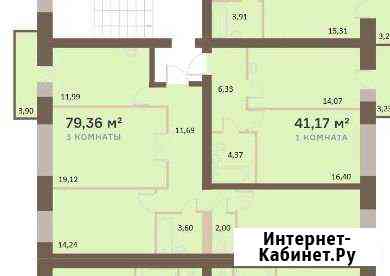 1-комнатная квартира, 43 м², 8/17 эт. на продажу в Красноярске Красноярск