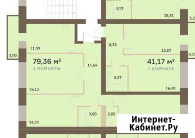 1-комнатная квартира, 43 м², 8/17 эт. на продажу в Красноярске Красноярск - изображение 1
