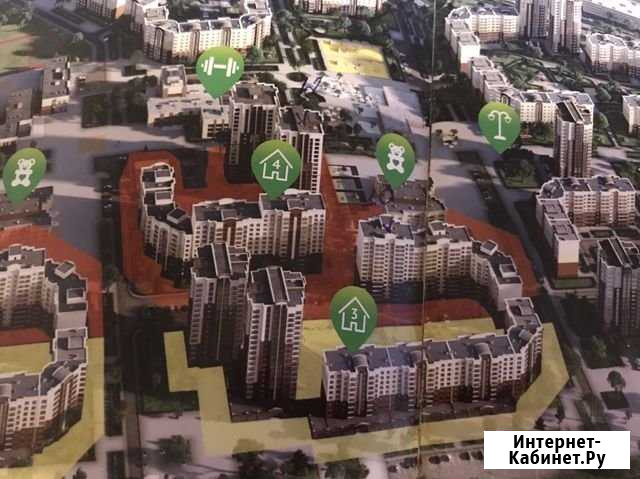 1-комнатная квартира, 38 м², 14/16 эт. на продажу в Симферополе Симферополь - изображение 1
