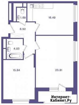 2-комнатная квартира, 71 м², 8/20 эт. на продажу в Москве Москва