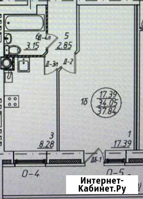 1-комнатная квартира, 38 м², 3/9 эт. на продажу в Йошкар-Оле Йошкар-Ола - изображение 1