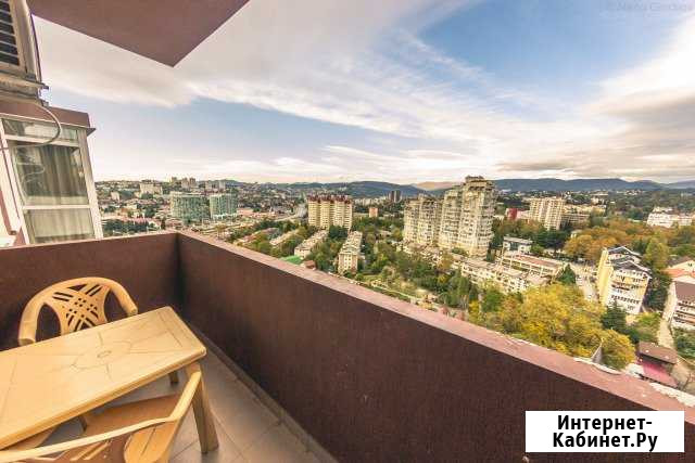 1-комнатная квартира, 39 м², 18/19 эт. в аренду посуточно в Сочи Сочи - изображение 1
