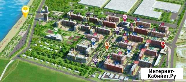 2-комнатная квартира, 54 м², 6/10 эт. на продажу в Челябинске Челябинск - изображение 1