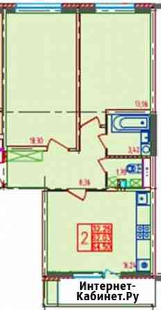 2-комнатная квартира, 64 м², 3/17 эт. на продажу в Краснодаре Краснодар