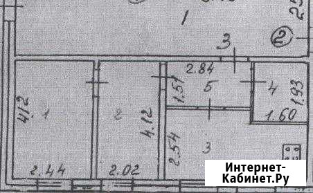 2-комнатная квартира, 36.7 м², 1/1 эт. на продажу в Водном Водный - изображение 1