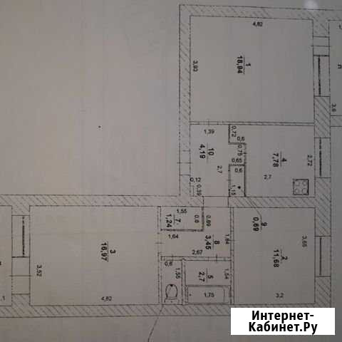 3-комнатная квартира, 72 м², 1/5 эт. на продажу в Новоульяновске Новоульяновск - изображение 1