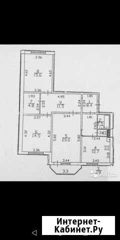 3-комнатная квартира, 89 м², 5/14 эт. на продажу в Сертолово Сертолово - изображение 1