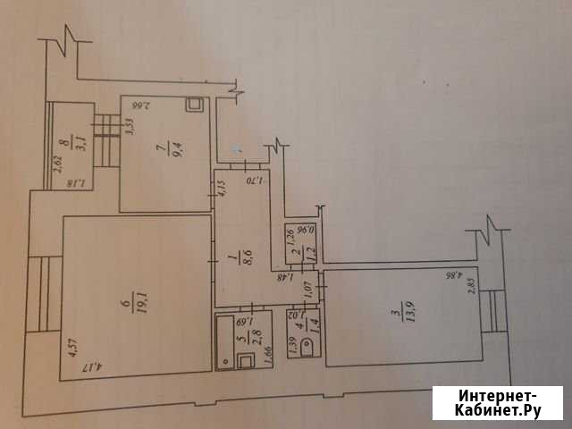 2-комнатная квартира, 57 м², 2/5 эт. на продажу в Белоярском Ханты-Мансийского АО Белоярский - изображение 1