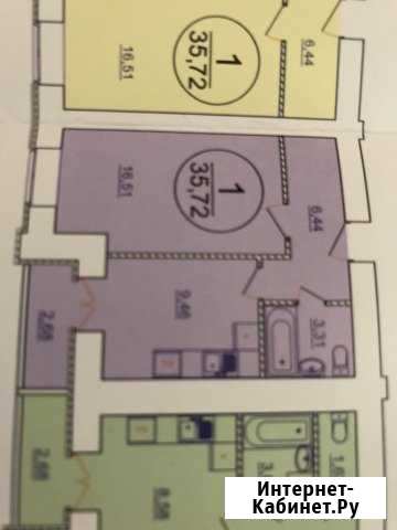 1-комнатная квартира, 36 м², 9/16 эт. на продажу в Энгельсе Энгельс - изображение 1