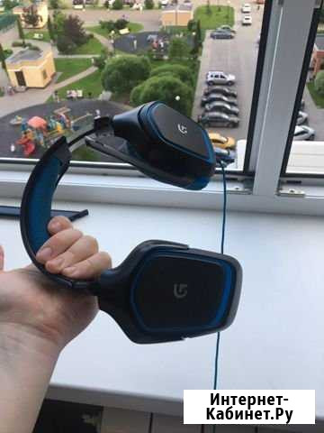 Игровые наушники Logitech g430 Знамя Октября - изображение 1