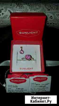 Золотой набор с бриллиантами Челябинск