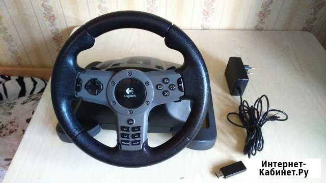 Руль Logitech Driving Force Wireless E-X5D12 Туапсе - изображение 1