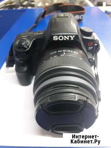 Зеркальный фотоаппарат Sony SLT-A37 Волгоград - изображение 1