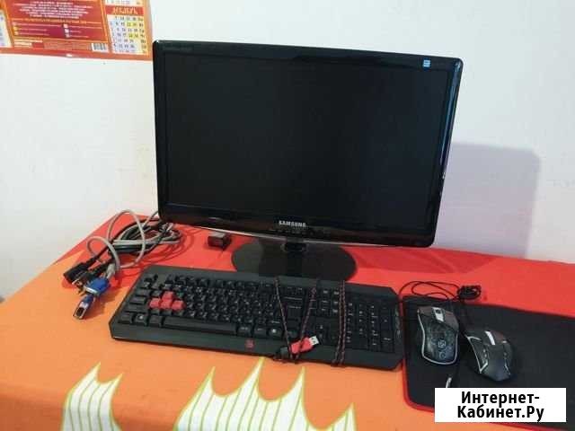 Монитор Samsung 22 Игровая клавиатура мышки Мытищи - изображение 1