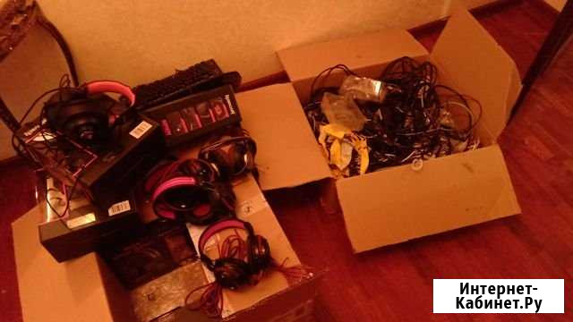 Наушники провода мышки компьютерный хлам Махачкала - изображение 1