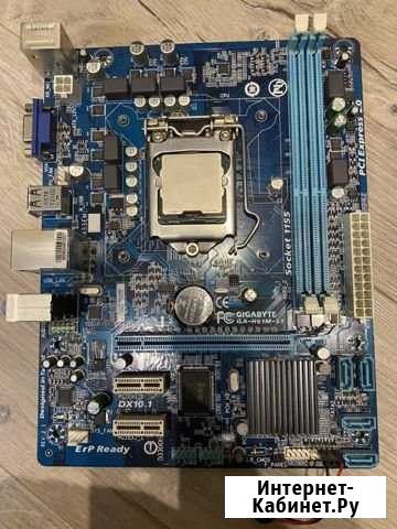 Материнская плата gigabyte GA-H61M-S1 Красный Сулин - изображение 1