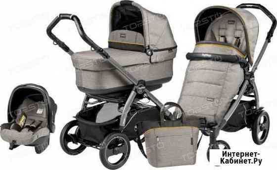 Коляска Peg Perego 3 в 1 с аксессуарами Белгород