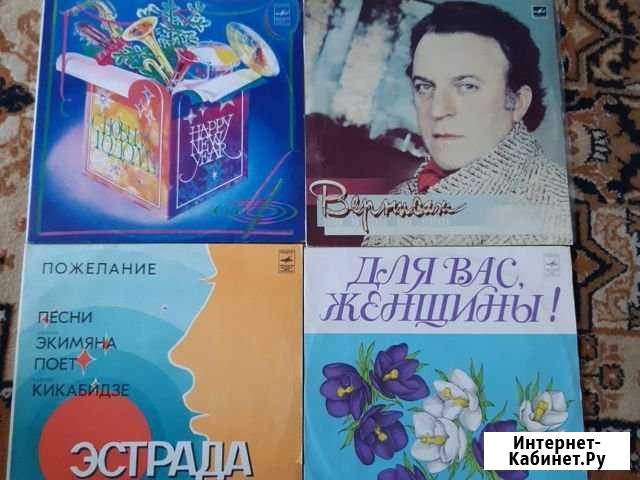 Вниловые пластинки 5 штук. Цена за все Новомосковск - изображение 1