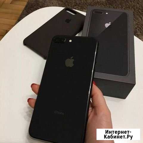 iPhone 8 Plus 256 GB/64Gb Black/Магазин-Гарантия Курск - изображение 1