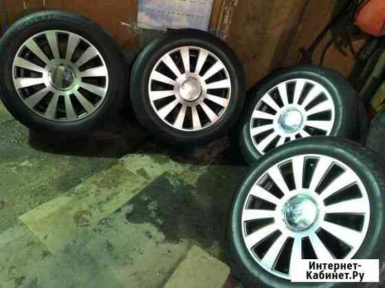 235/55 R17 колеса (летние шины на литых дисках) Красноярск
