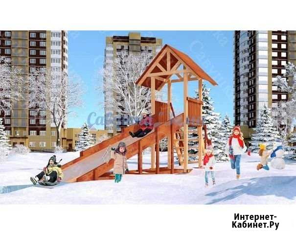 Зимняя деревянная заливная горка.: дзг 006 Сургут - изображение 1