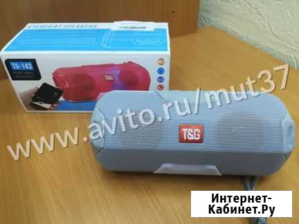Колонка беспроводная T&G 143, серая Иваново - изображение 1