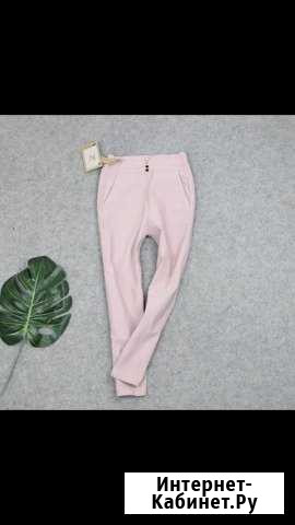 Брючки Zara цвета пыльной розы Иркутск - изображение 1