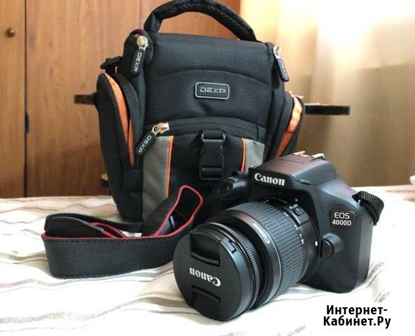 Фотоаппарат canon eos 4000d Россошь - изображение 1