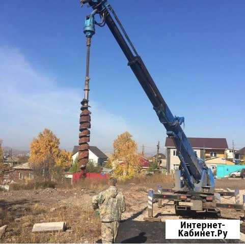 Бурим ямы фундамент забор Красноярск - изображение 1