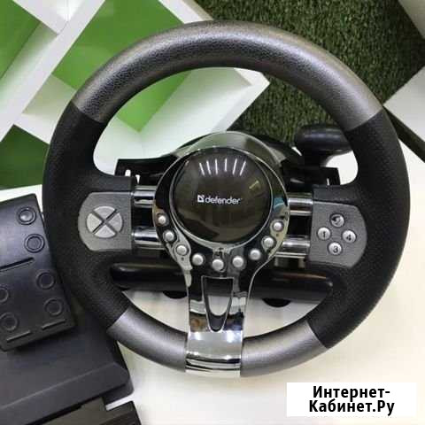 Игровой руль и педали Defender Forsage Балаково - изображение 1