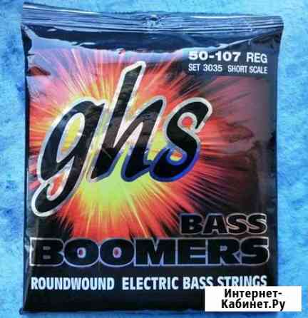 GHS 4 String Bass Boomers 50-107 Short Scale 50-7 Таганрог