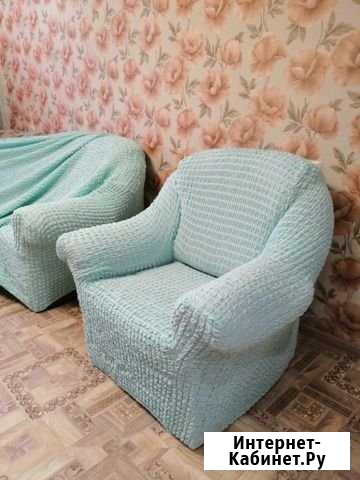 Чехол на диван и кресло новый Иркутск - изображение 1