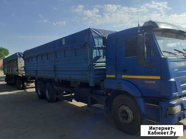 Продается Камаз 65117 с прицепом трехосным Калач - изображение 1