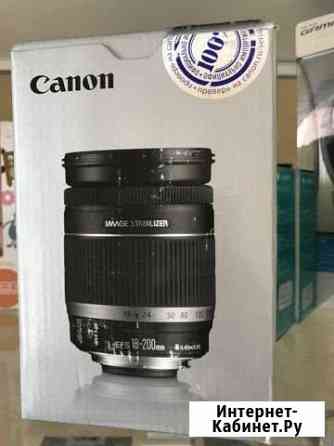 Новый Объектив Canon EF-S 18-200mm f/3.5-5.6 IS Псков