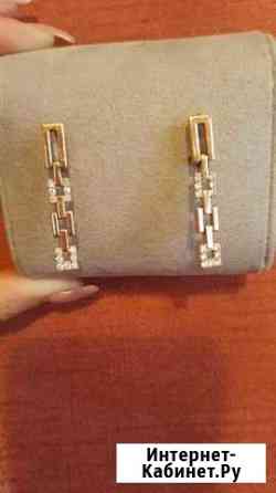 Золотые серьги Челябинск