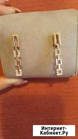 Золотые серьги Челябинск - изображение 1