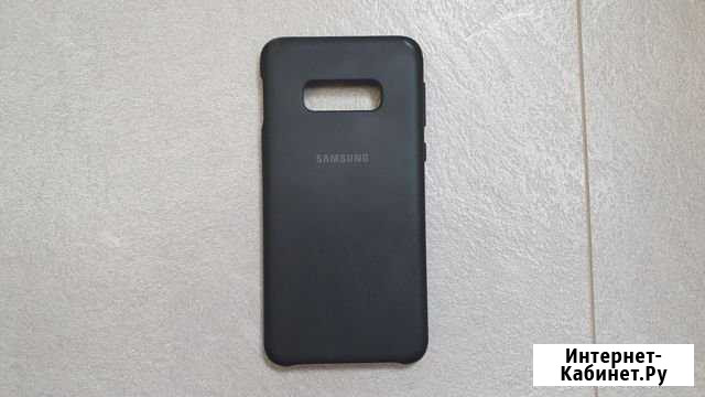 Чехол Silicone Cover для samsung S10e (Черный) Воскресенское - изображение 1