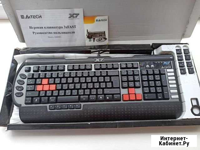 Игровая клавиатура A4 X7-G800MU, PS/2 Бузулук - изображение 1