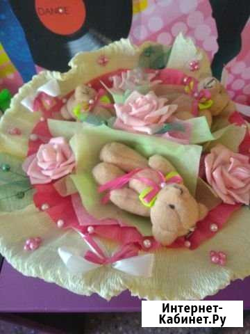 Букет с мишками Северск - изображение 1