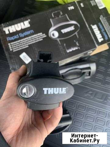 Thule 775 и WingBar 127 комплект опоры и дуги Ульяновск - изображение 1