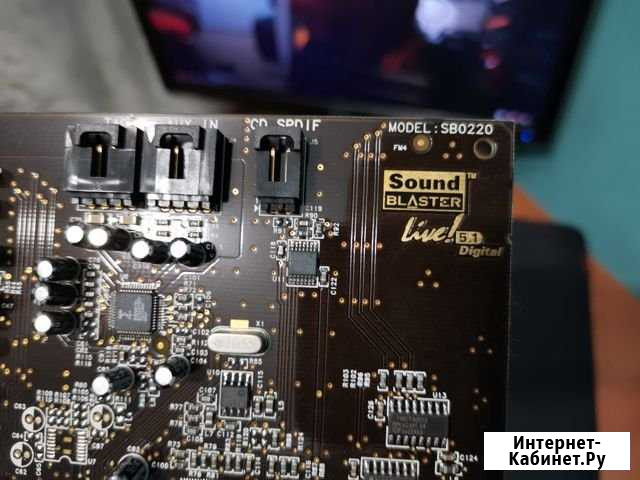 Звуковая карта CreativeLabs SB0220 Бийск - изображение 1