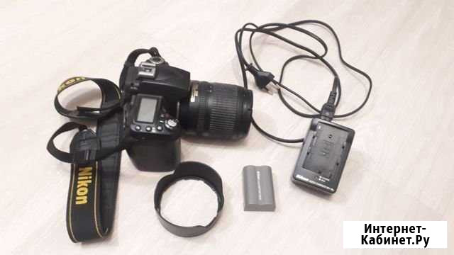 Зеркальный фотоаппарат Nikon D90 объектив 18-105 Аксай - изображение 1