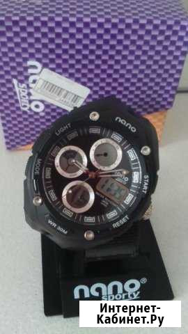 Часы Nano водостойкие многофункц. Новые в коробке Красноярск - изображение 1