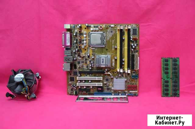 Комплект 4 ядра 8Gb DDR2 Core 2 Quad Q6600 LGA775 Омск - изображение 1