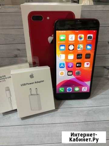 iPhone 8Plus 256GB Красный Ростест Б/У Липецк - изображение 1