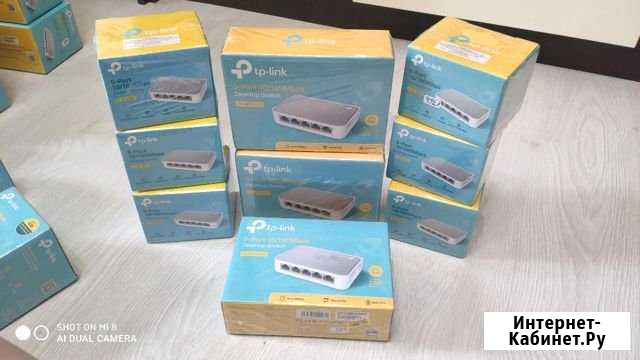 Новый коммутатор TP-link TL-SF1005D Красногорск - изображение 1